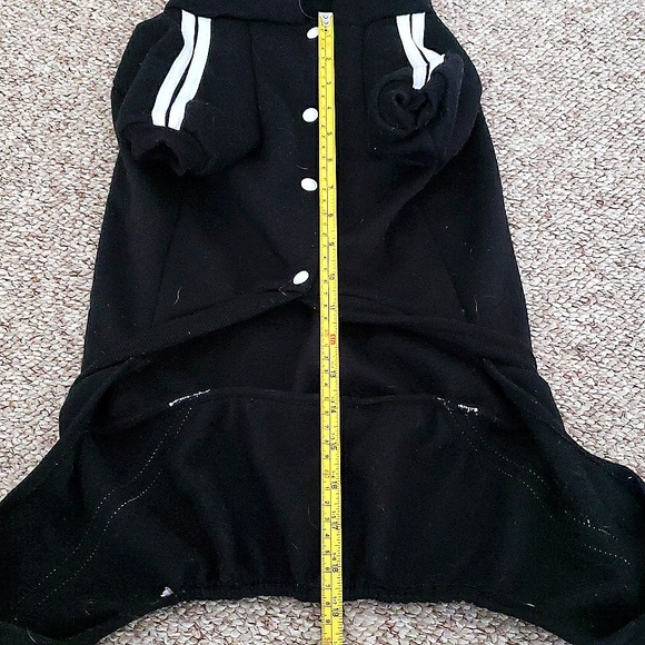 Adidog dog hooded sweatshirt outfit - Picture 5 of 11